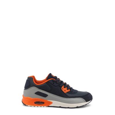 Shone - Sneakers - 005-001-LACES-NAVY-ORANGE - Junge