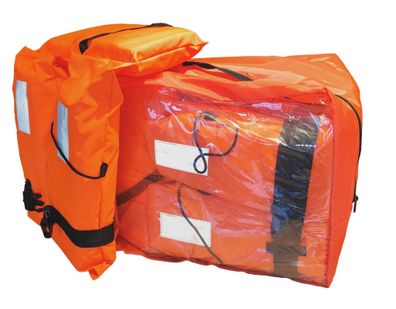 Nautilo Feststoff Rettungsweste für Erwachsene - 4er Pack