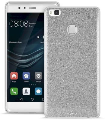 Puro Shine Glitzer Cover TPU SchutzHülle HardCase Tasche für Huawei P10