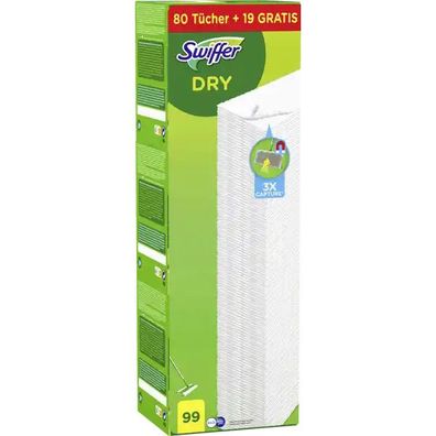 Swiffer Bodenwischer Boden Staubtücher Bodentücher Dry Nachfüllpack 3x33 Pack