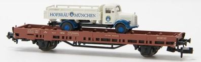 Lemke LC4002 Mercedes-Benz L3500 Pritsche Hofbräu-Set 1:160