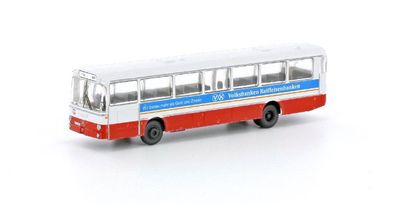 Lemke LC4016 Mercedes-Benz O307 Überlandbus DB rot-we 1:160