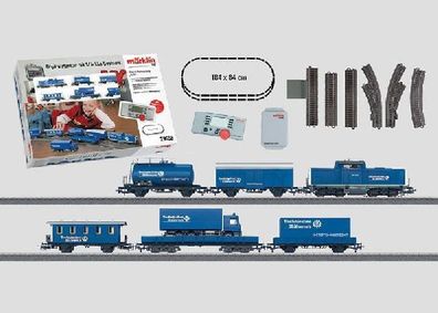 Maerklin 29655 Startpackung THW V 100 + 5 Güterwagen Spur H0