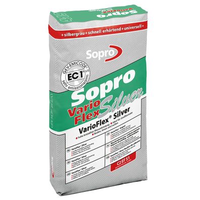 Sopro VarioFlex silver VF 419 25kg - Lieferform: 1 Sack