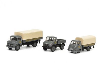 Schuco 452646200 MHI 3er Set DB, grau 1:87 1:87