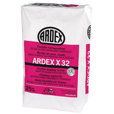 ARDEX X 32 Flexibler Verlegemörtel 25kg - Menge: 25 kg