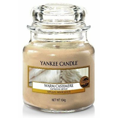 Yankee Candle Warm Cashmere Duftkerze 104 g