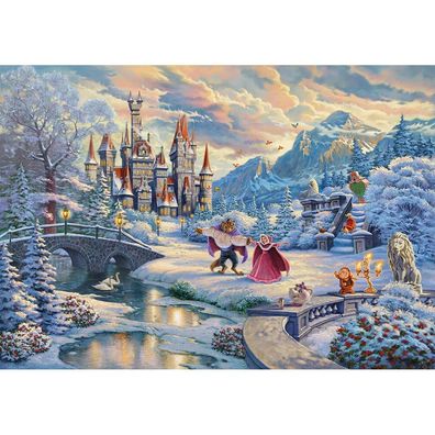 Thomas Kinkade Studios Disney Die Schöne und das Biest 1000 Teile