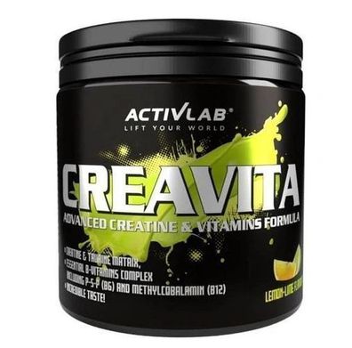 Activlab Creavita Zitrone-Limette, 300g - Muskelaufbau & Ausdauer