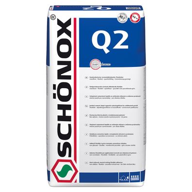 Schönox Q2 Fliesenkleber 25kg - Menge: 1 Sack