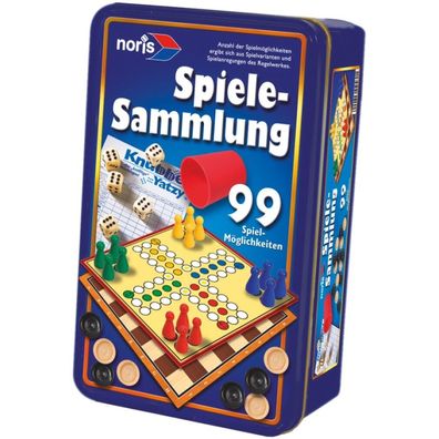 99iger-Spielesammlung in Metallbox