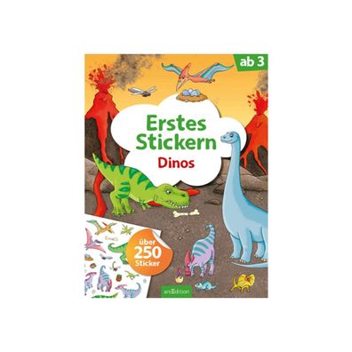 Erstes Stickern - Dinos