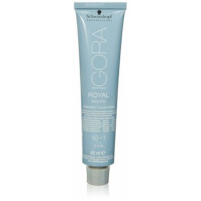 Dauerhafte Creme-Coloration Igora Royal Highlifts Schwarzkopf Nº 10-1 (60ml)