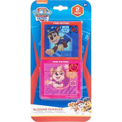 SPIN MASTER Schiebepuzzle Paw Patrol 2in1