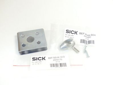 Sick BEF-SG-W.12-3 + BEF-KHS-S04 Schutzgehäuse ungebraucht