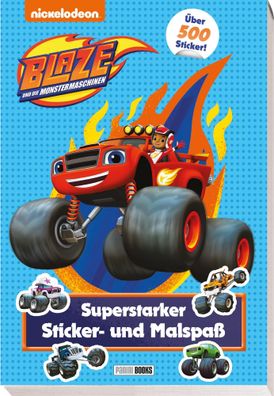 Blaze und die Monstermaschinen: Superstarker Sticker- und Malspaß, Panini