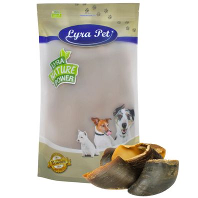 15 - 75 Stk. Lyra Pet® Rinderhufe je ca. 80 g