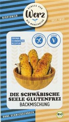 Naturkornmühle Werz 3x Die Schwäbische Seele, Backmischung, glutenfrei 500g