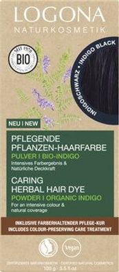 Logona 3x Pflegende Pflanzen-Haarfarbe Pulver 100g