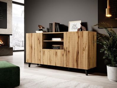 Kommode Vamos 150 Stilvoll Wohnzimmer Highboard Sideboard Modern Kollektion M24