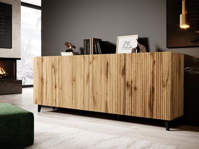 Kommode Vamos 200 Highboard Sideboard Modern Kollektion Stilvoll Wohnzimmer M24