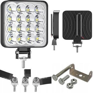 LED-Arbeitsscheinwerfer Nahfeldausleuchtung 16LED Halogen Traktor Arbeitslicht Retoo