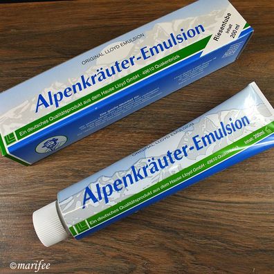 Alpenkräuter-Emulsion,200 ml-Riesentube, Eukalyptus Art.-Nr. 43034