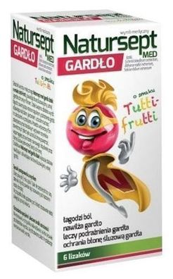 Natursept Med Gard?o, Tutti-Frutti-Lutschtabletten 6er-Pack