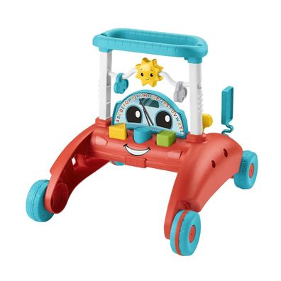 Fisher-Price - 2-Seiten Auto-Lauflernwagen, mitwachsender interaktiver Laufwagen