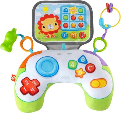 Fisher-Price HGB89 - Babys Controller Spiel-Kissen Gaming zum Spielen, Kinder