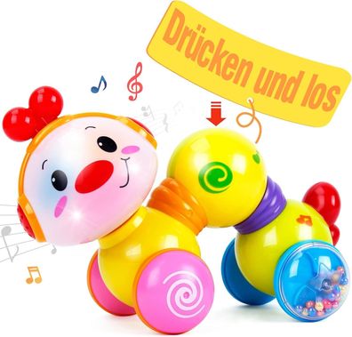 CubicFun Baby Musik Spielzeug für 6 Monate, Kriechend und Singend, Kleinkinder