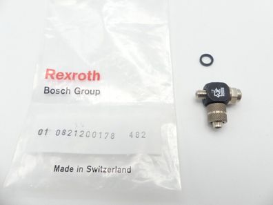 Rexroth / Bosch 01 0821200178 482 Drosselverschraubung -ungebraucht