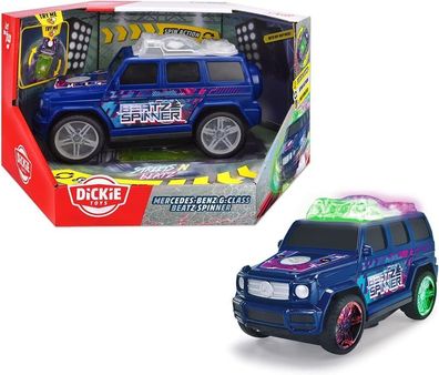 Dickie Toys - Mercedes-Benz G-Klasse Beat Spinner (23 cm) - Streets N BEATZ Auto