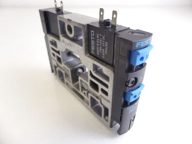 Festo 161 361 CPV14-M1H-5LS-1/8 Magnetventil 2x Magnetspule 384 164 SN: P602