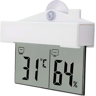 Innen Thermometer Hygrometer Aussen Digital Hydrometer Außenthermometer Weiss Retoo