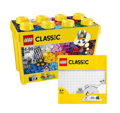 Lego® Set: 10698 große Bausteinebox + 11026 Bauplatte weiß - neu, ovp