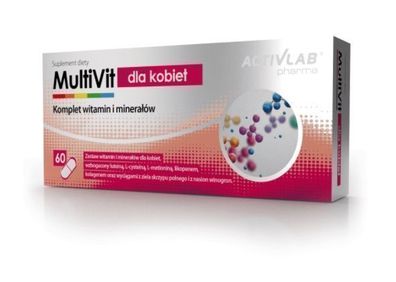 Frauen Multivitamin Kapseln, 60 Stück