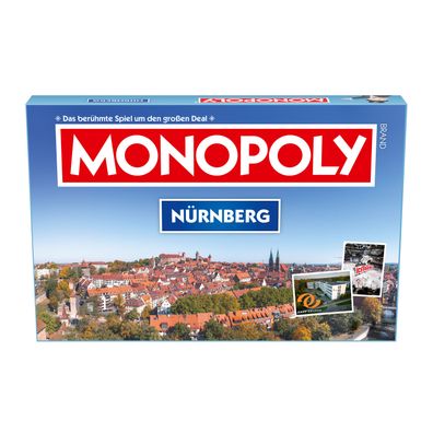 Monopoly - Nürnberg Brettspiel Gesellschaftsspiel Spiel Cityedition Stadtedition