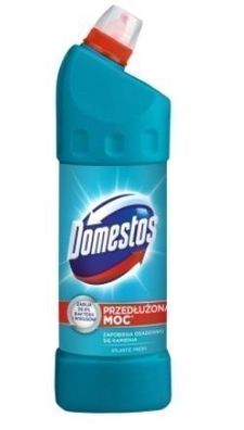 Domestos Langzeitpower Atlantic Fresh WC-Reiniger, 1 l