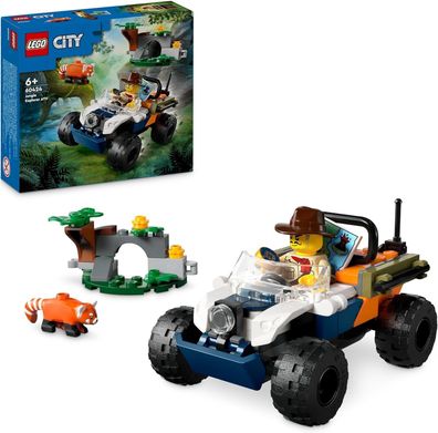 LEGO City Dschungelforscher-Quad, Dschungel-Spielzeug für Jungen und Mädchen