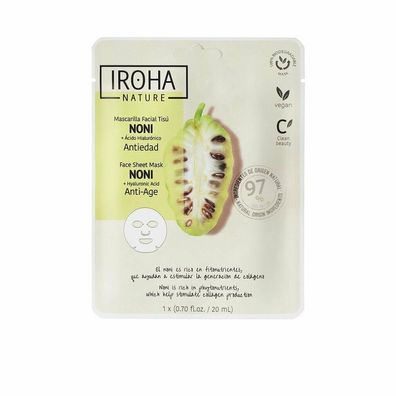 Iroha Nature Nature Mask Noni Hyaluronic Acid 1 U