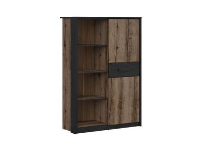 Highboard Kassel x 100 x 145 cm | Schwarz