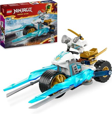 LEGO Ninjago Zanes Eismotorrad, Ninja-Spielset mit 1 Minifigur, Spielzeug Kinder