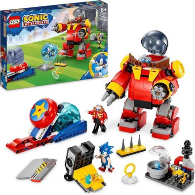 LEGO Sonic The Hedgehog Sonic vs. Dr. Eggmans Death Egg Robot-Spielzeug, Kinder