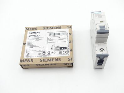 Siemens 5SY7103-7 Leitungsschutzschalter -ungebraucht