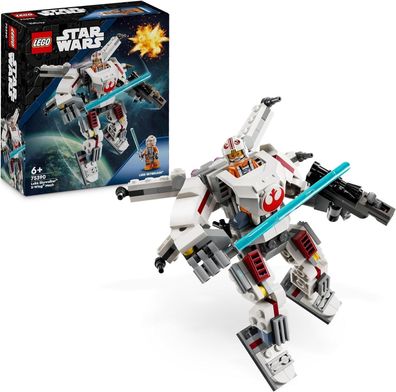 LEGO Star Wars Luke Skywalkers X-Wing Mech, Bau-Spielzeug Steinen zum Sammeln