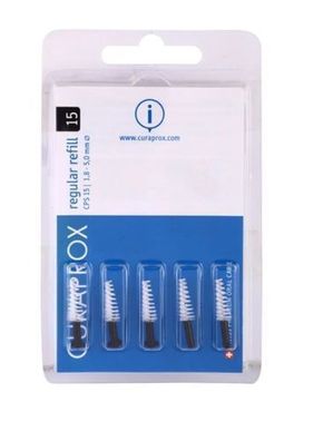 Curaprox CPS 15, Regular Refill, Interdental-Sticks, 5 Stück