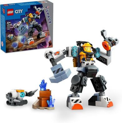 LEGO City Weltraum-Mech, Roboter-Bausatz für Kinder ab 6 Jahren, Set Spielzeug