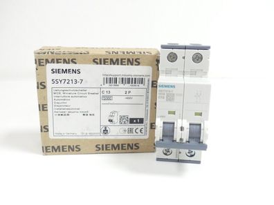 Siemens 5SY7213-7 Leitungsschutzschalter C13 400V ungebraucht