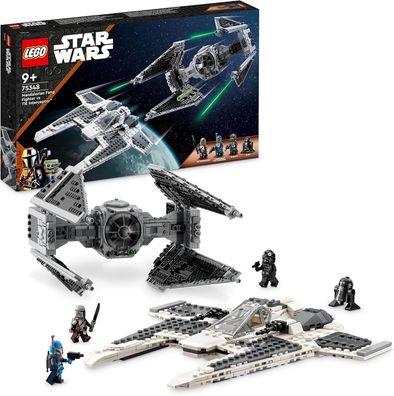 LEGO 75348 Star Wars Mandalorianischer Fang Fighter vs. TIE Interceptor Set